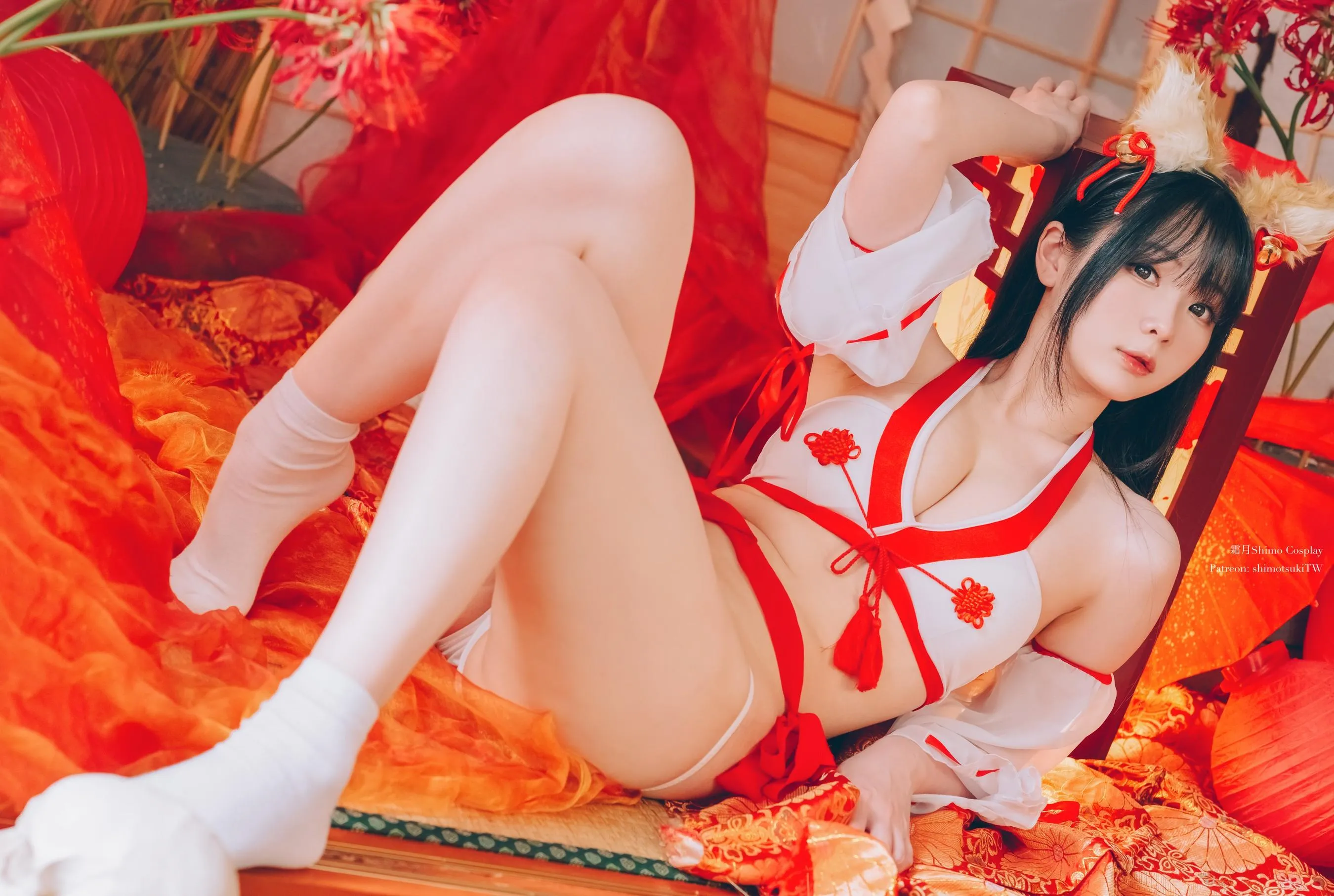 霜月shimo – NO.69 Fox Miko [15P]插图2